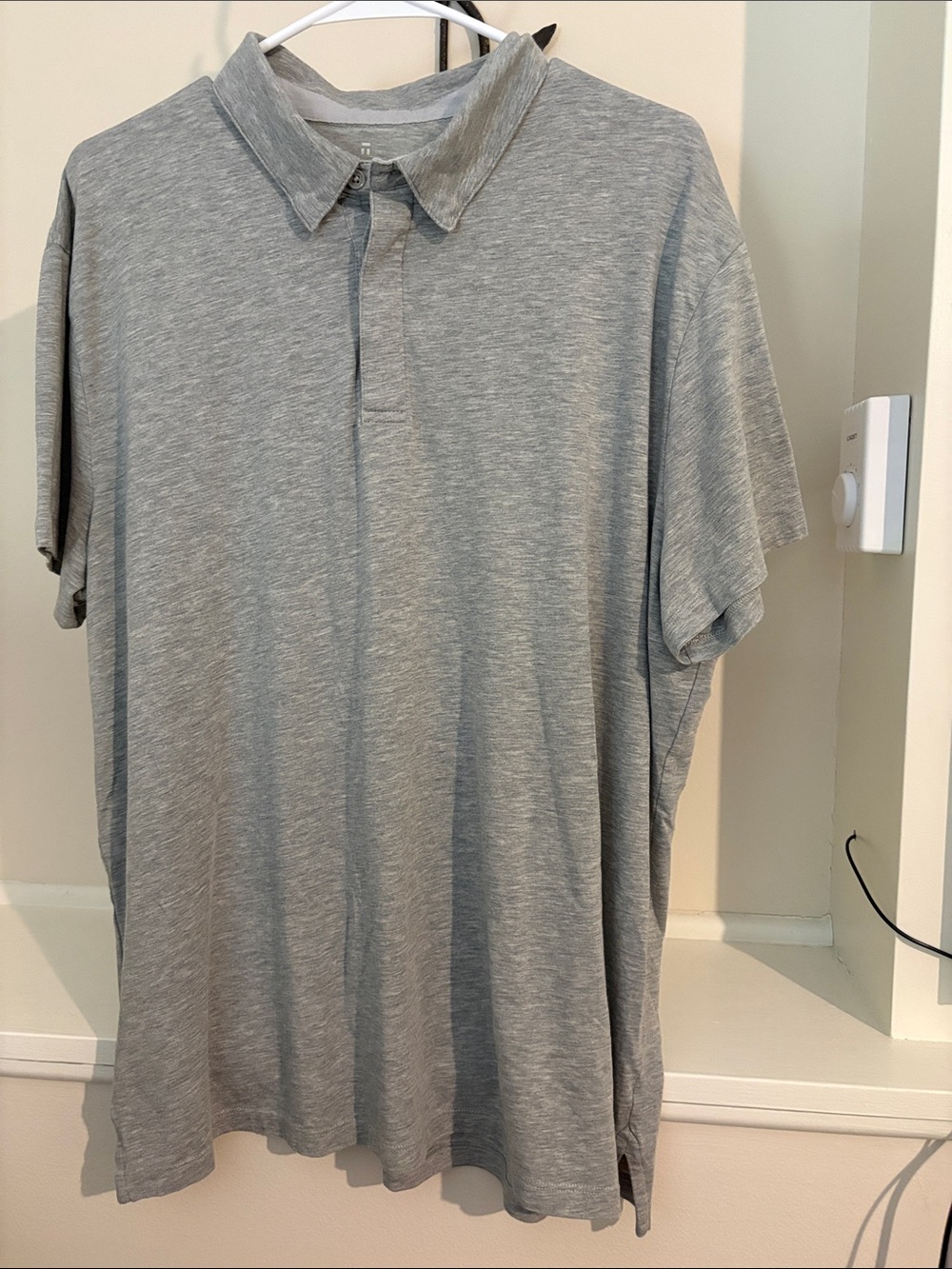 Tommy John Light Grey Polo Shirt
